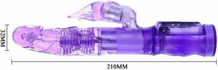 Image du produit Debra Vibromasseur Happy Rabbit Rotation & Wave Violet