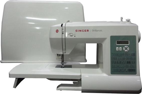Actual product image Singer Sewing Machine 6199 Brilliance Number of stitches 100, Number of buttonholes 6, White