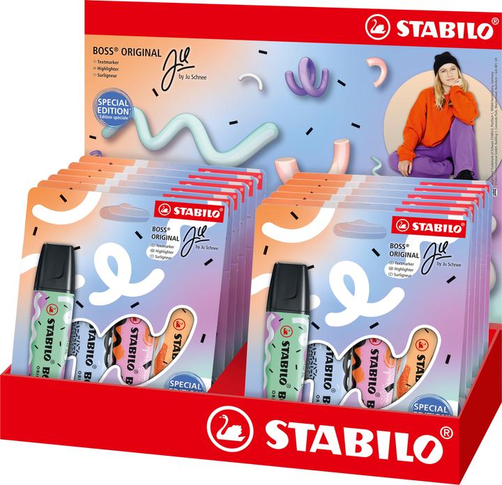 Immagine prodotto STABILO Boss By Ju 48erdisp 12 Custodie (Multicolore, 5 mm)