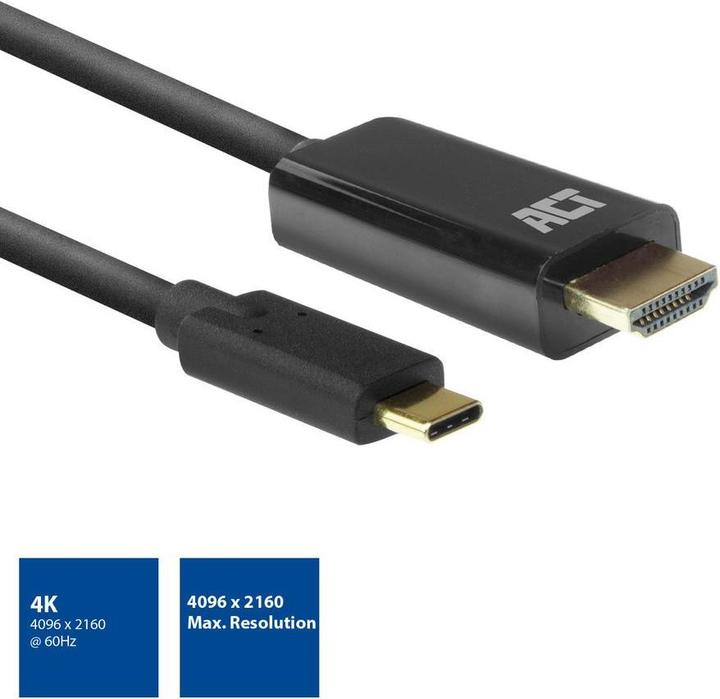 Produktbild USB C — HDMI (Typ A) (2 m, HDMI)