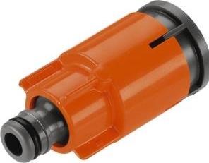 Gardena Wasserstecker mit Stoppventil (Regulierstop, 21 mm)