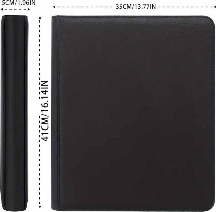 Produktbild BCW Toploader Binder Order Schwarz