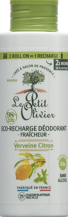 Image du produit Le Petit Olivier Déodorant frais Verveine Citron Recharge Eco (Spray, 100 ml)