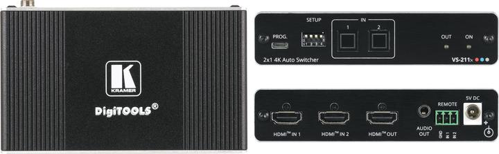 Image du produit VS-211X 2x1 Commutateur automatique HDMI 4K HDR
