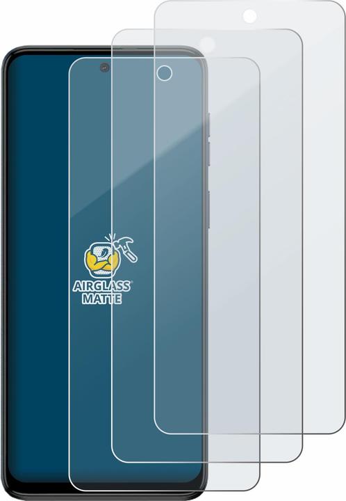 Produktbild BROTECT AirGlass Panzerglasfolie Matt (3 Stück, Motorola Moto G54)