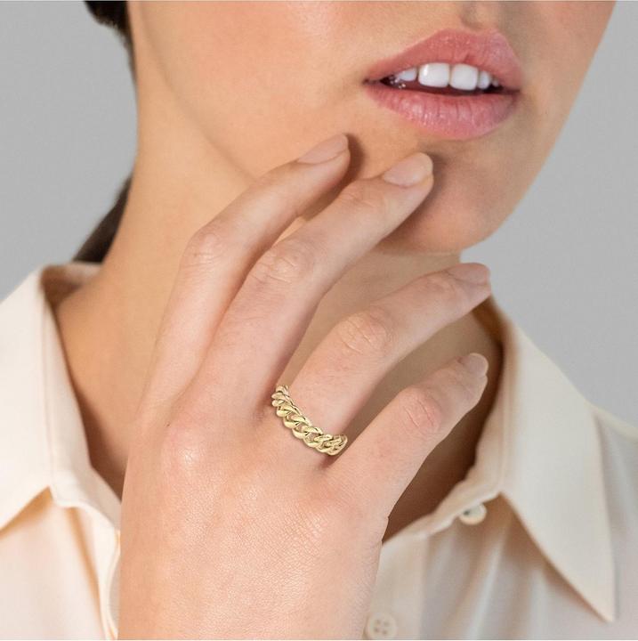 Produktbild Glanzstücke München Damen Sterling Silber gelbgold - 28535 (54, 925 Silber)
