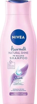 NIVEA Hairmilk Natural Shine Milky Shine Trigger Shampoo 400ml (400 ml)