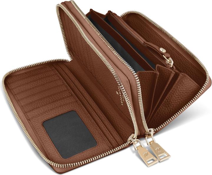 Actual product image Lazarotti Bologna Leather wallet RFID protection leather 20 cm