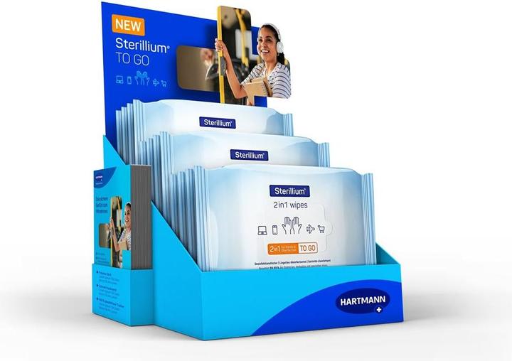 Sterillium 2in1 Wipes Display 12 Stück