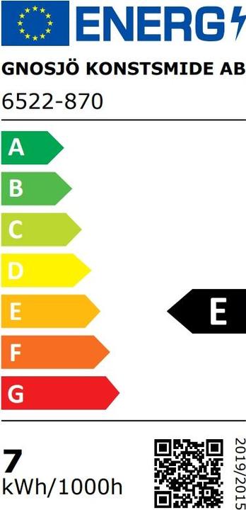 Label énergétique Konstsmide Manteau d'arbre LED extérieur sur secteur (1.56 m)
