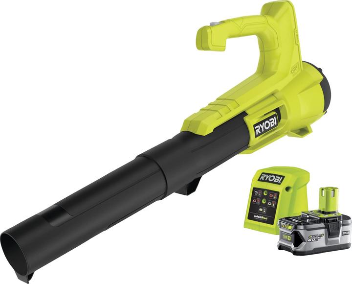 Ryobi Dmuchawa akumulatorowa (accumulateur) (Fonctionnement sur piles, Souffleur de feuilles)