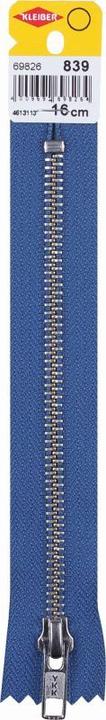 Produktbild Kleiber Reiáverschluss, Metall, L„nge: 160 mm, jeansblau (16 cm)