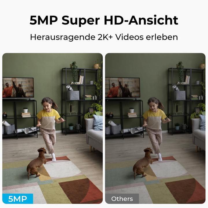 Produktbild Reolink E331 2K+/5MP PT-Indoor Wifi Kamera (2592 x 1920 Pixels)