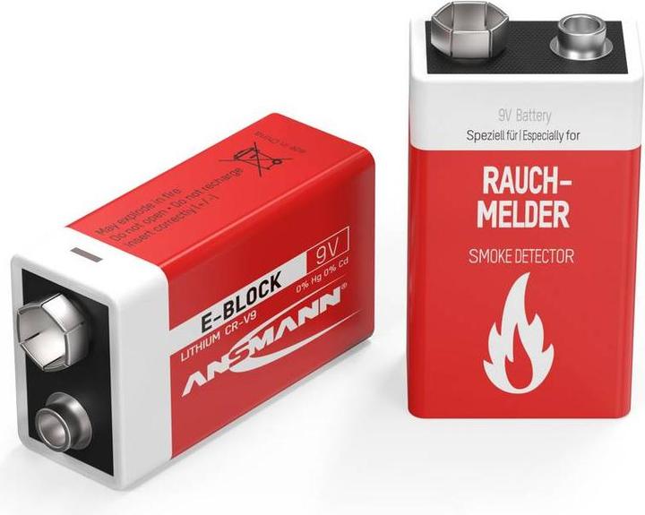 Image du produit Ansmann E-block (1 pcs, 9V Block, 1100 mAh)