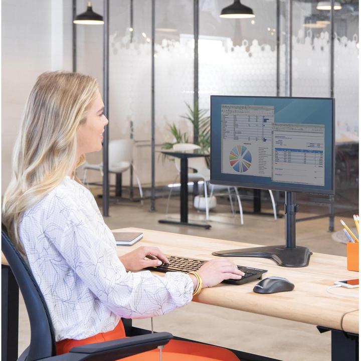 Actual product image Fellowes Freestanding Single Monitor Arm Professional Series (Table, 32")