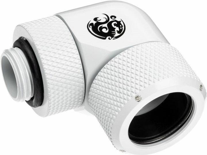 Bitspower Advanced Multi-Link Adapter Anschluss 90 Grad G1/4 Zoll AG auf 16mm AD Hardtube - drehbar