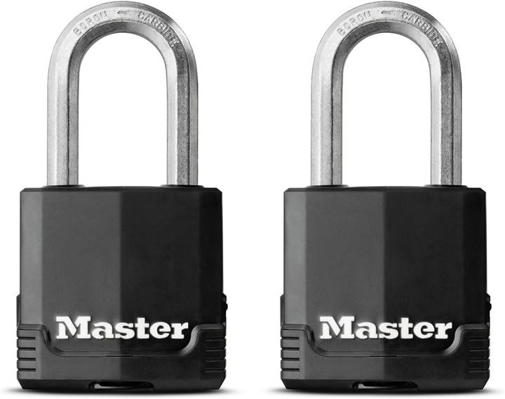 Master Lock 2-teiliges Vorhängschloss-Set M115EURTLF