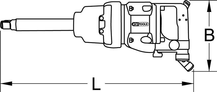 Produktbild KS Tools 1" superMonster