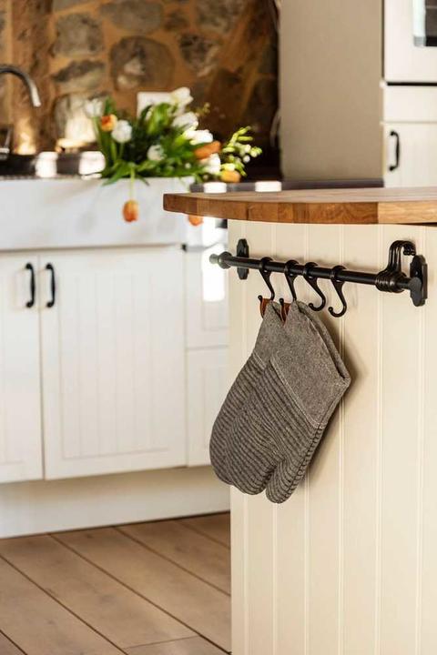 Produktbild Wenko Küchenhandschuh Ada Stripes (Silikon, Baumwolle, Polyester, Viskose)