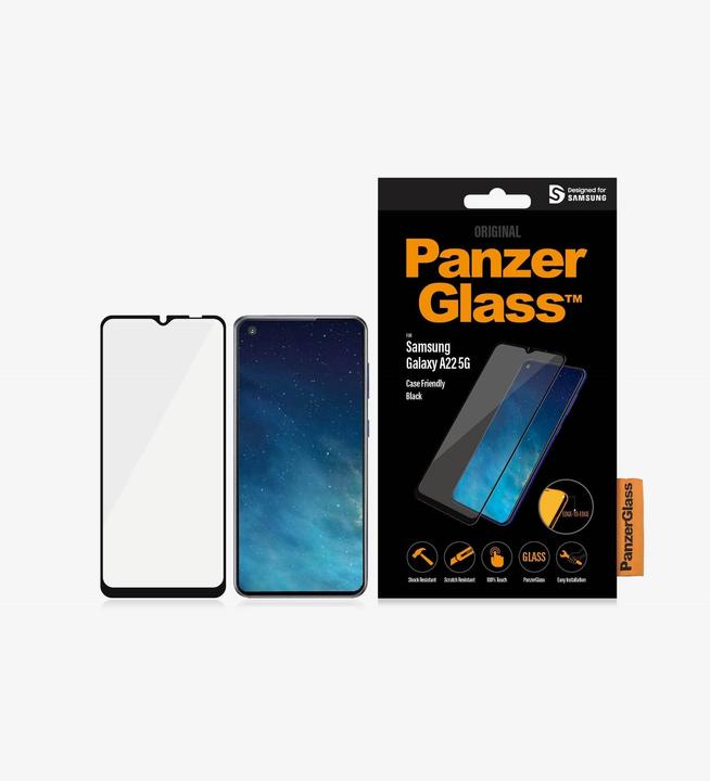 Productafbeelding PanzerGlass Geval Vriendelijk (1 Stuk, Samsung Galaxy A22 5G)