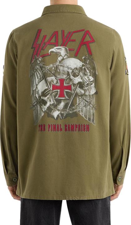 Immagine prodotto Amplified Sopra Camicia Militare Slayer Uomo (L)