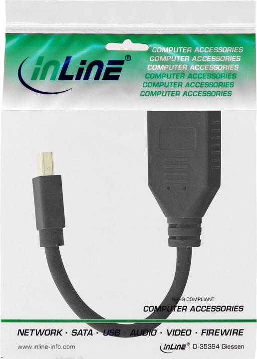 Immagine prodotto InLine Mini DisplayPorta a (DP, 15 cm)