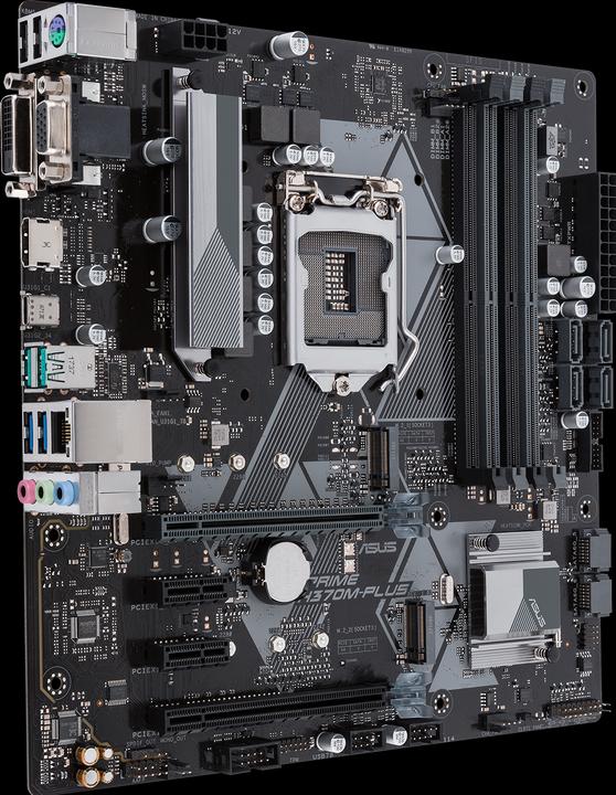 Produktbild ASUS Prime H370M-Plus (LGA 1151, Intel H370, mATX)