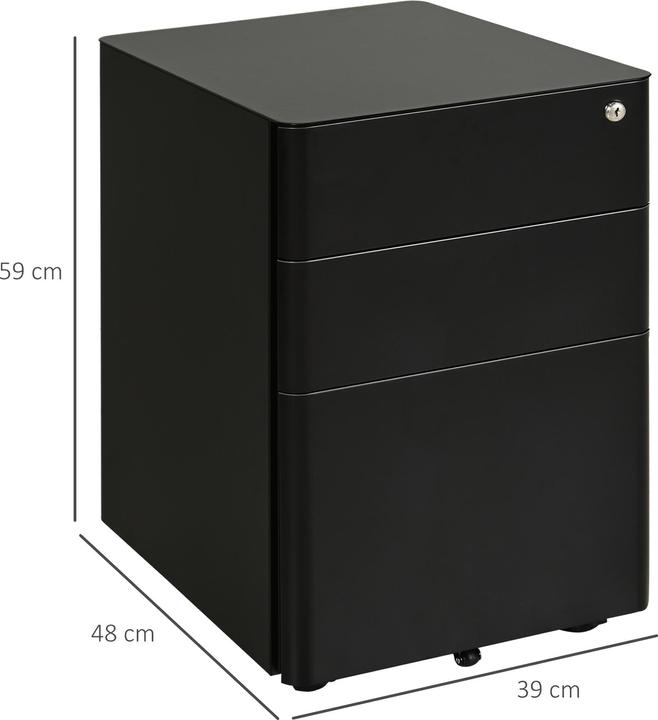 Produktbild Vinsetto Aktenschrank mit Schliessfach (39 x 48 x 59 cm)