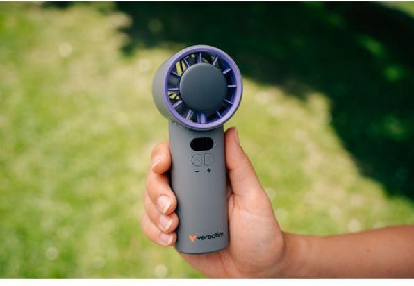 Image du produit Verbatim CoolnGo Handheld Fan Grey