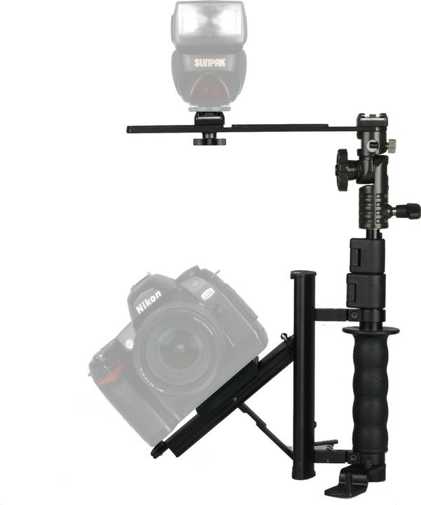Immagine prodotto Walimex Guida flash pieghevole con braccio TELESKOP (Porta flash)