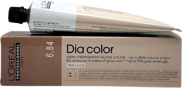 L'Oréal Paris Loreal DIA Color 6,84 Dunkelblond Mokka Kupfer 60 ml (6.84 - Dunkelblond mokka kupferfarben)