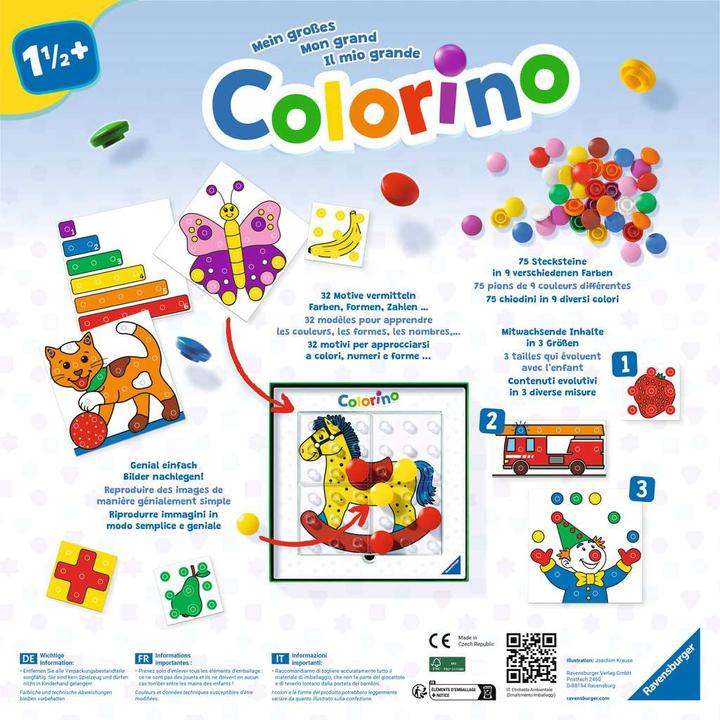 Actual product image Ravensburger My Great Colorino (German, French, Italian)