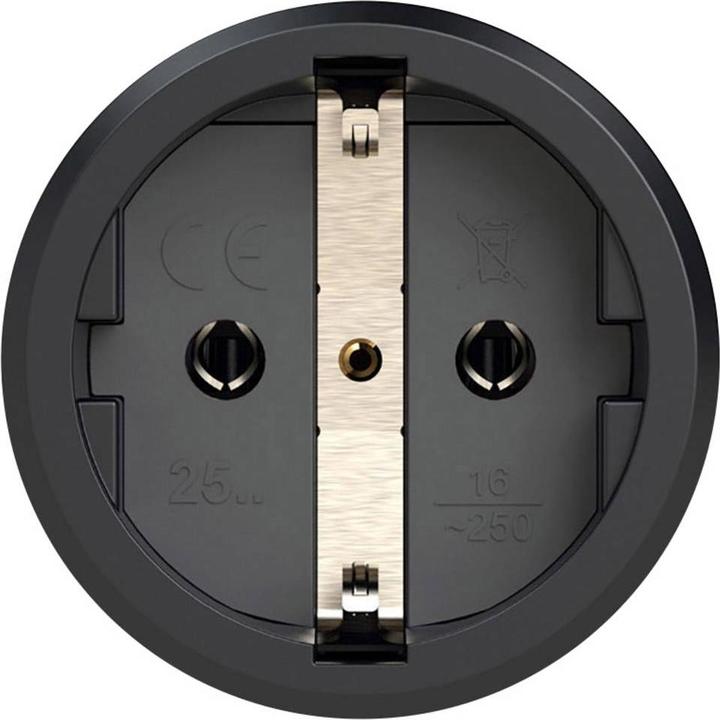 Immagine prodotto PCE Presa di contatto di messa a terra in gomma piena 250V con coperchio IP54 2521-sr