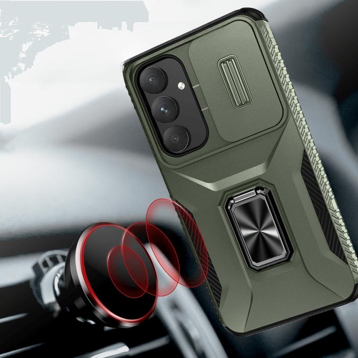 Actual product image Cover-Discount Galaxy A35 - Armor Case with kickstand (Samsung Galaxy A35)