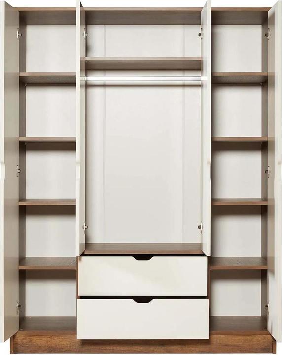Actual product image Skye Decor Tuval Wardrobe (140 x 50 x 182 cm)