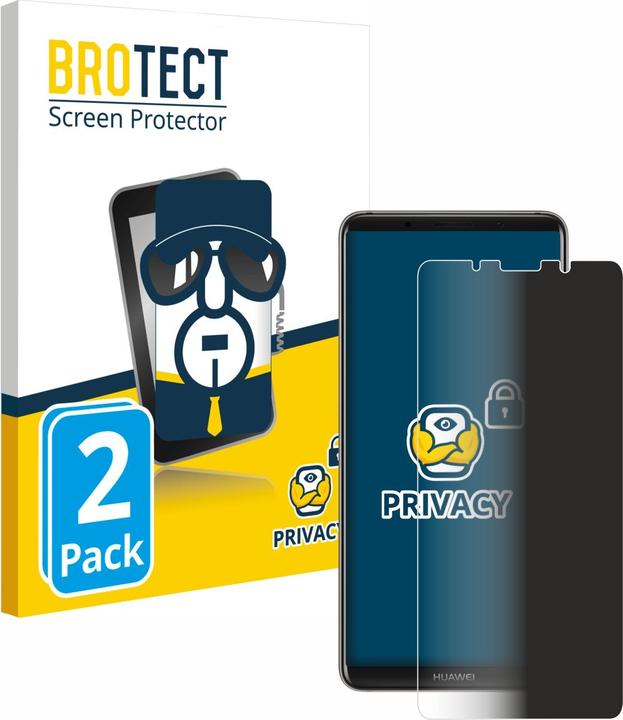 Actual product image BROTECT Anti-spy privacy film Blue light protection film (2 Piece, Mate 10 Pro)