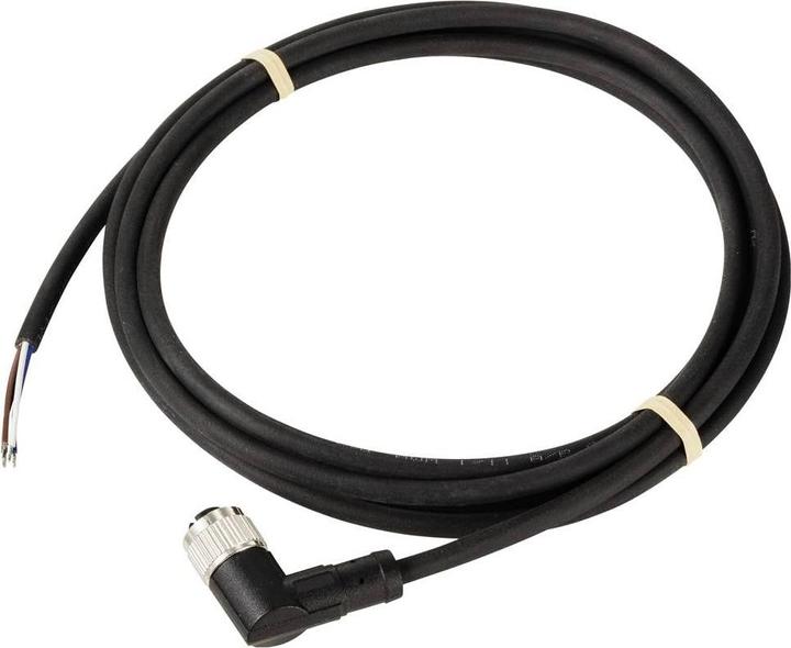 Actual product image Tru Components TC-12833156 Sensor-/Aktor-Anschlussleitung M12 Kupplung, gewinkel