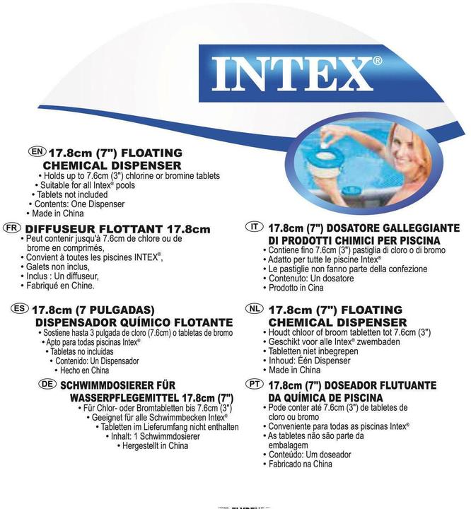 Produktbild Intex Dosierschwimmer