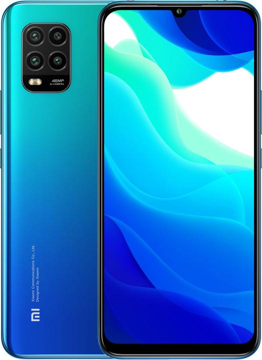 Xiaomi Mi 10 Lite 5G (128 GB, Aurora Blue, 6.57", Dual SIM, 48 Mpx, 5G)