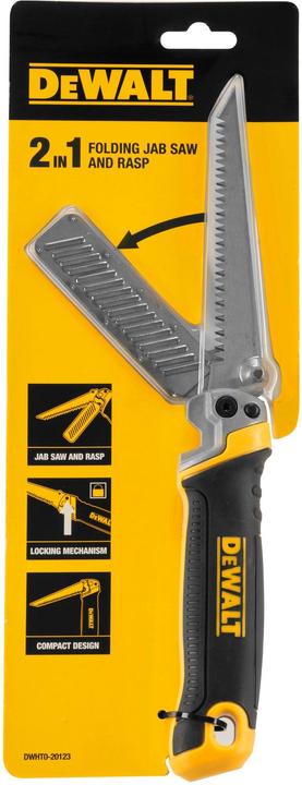Actual product image DeWalt Folding jigsaw with rasp