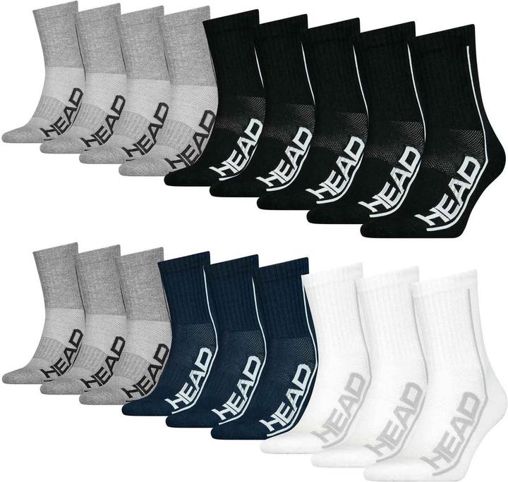 Produktbild Head Performance Short Crew 9p (9er Pack, 39 - 42)