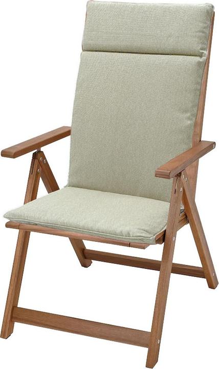 Produktbild Natura Punto Gartenstuhl Hochlehner-Auflage by Madison (120 x 50 cm)