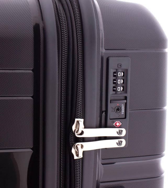 Actual product image Wüsthof 3800 4-wheel trolley 67 cm with expansion fold (70 l, M (50 - 90l))