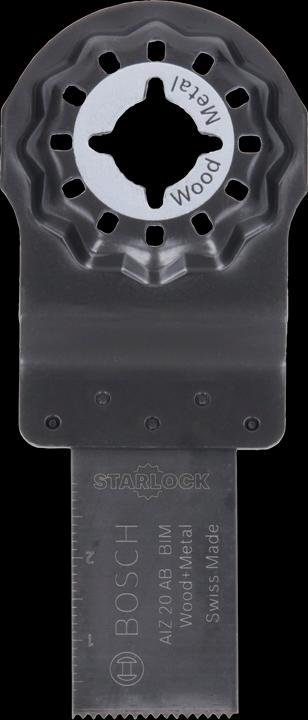 Produktbild Bosch Zubehör Tauchsägeblatt AIZ 20 AB, Starlock BIM, Wood and Metal, 20 x 30 mm