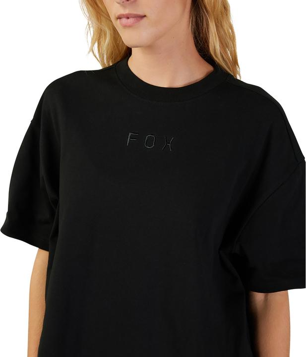 Actual product image Fox Tee 23 W Wordmark Os Ss Blk L (L)