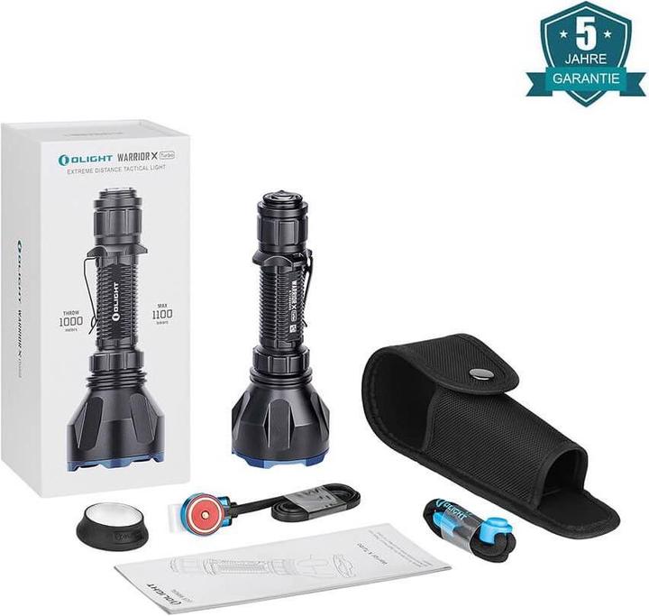 Image du produit Olight Guerrier X Turbo (15.70 cm, 1100 lm)