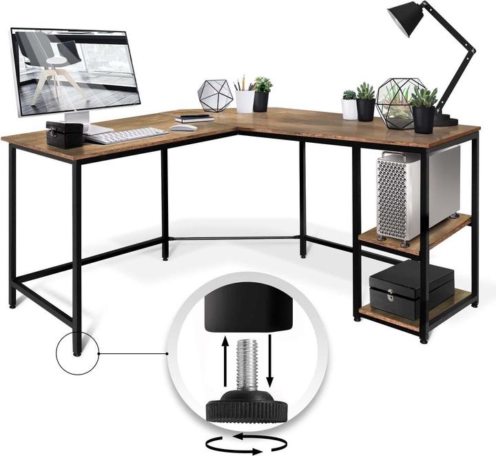 Produktbild Miadomodo Eckschreibtisch (138 x 138 x 76 cm)