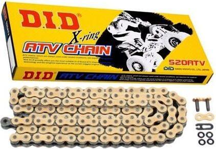Actual product image D.I.D 520ATV2(G&B) x 98 mail. FJ