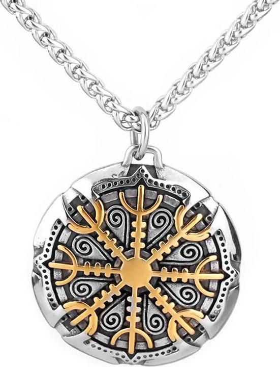 Produktbild Perlstein Keltischer Kompass (Metall)