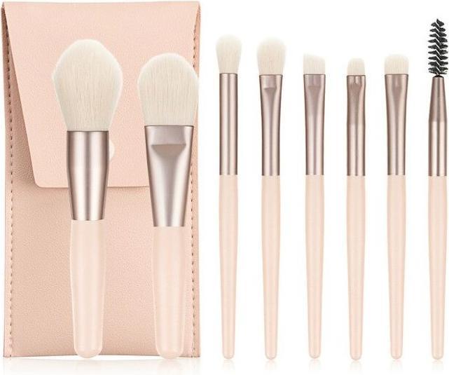 Actual product image MU Style Make up brush with case (Set)